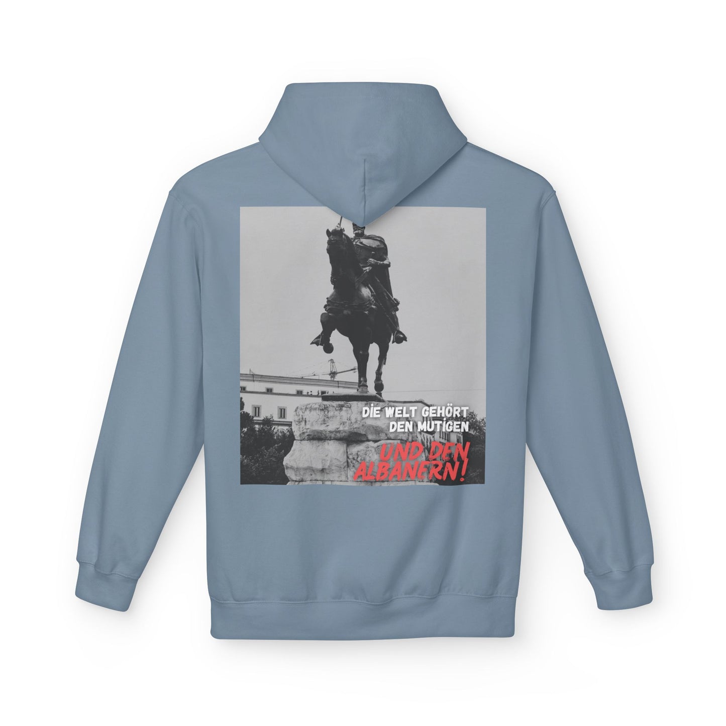 Skenderbeu Unisex Midweight Fleece Hoodie