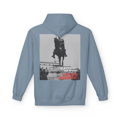 Skenderbeu Unisex Midweight Fleece Hoodie
