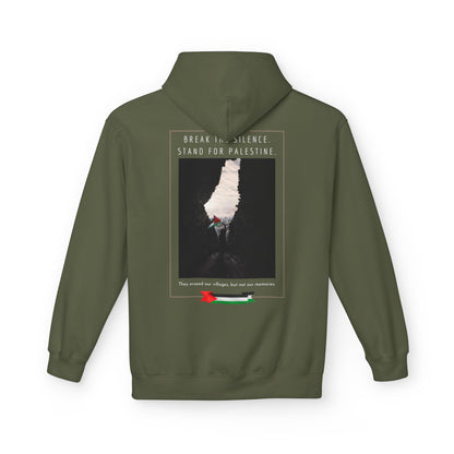 Stand For Palestine Unisex Midweight Fleece Hoodie