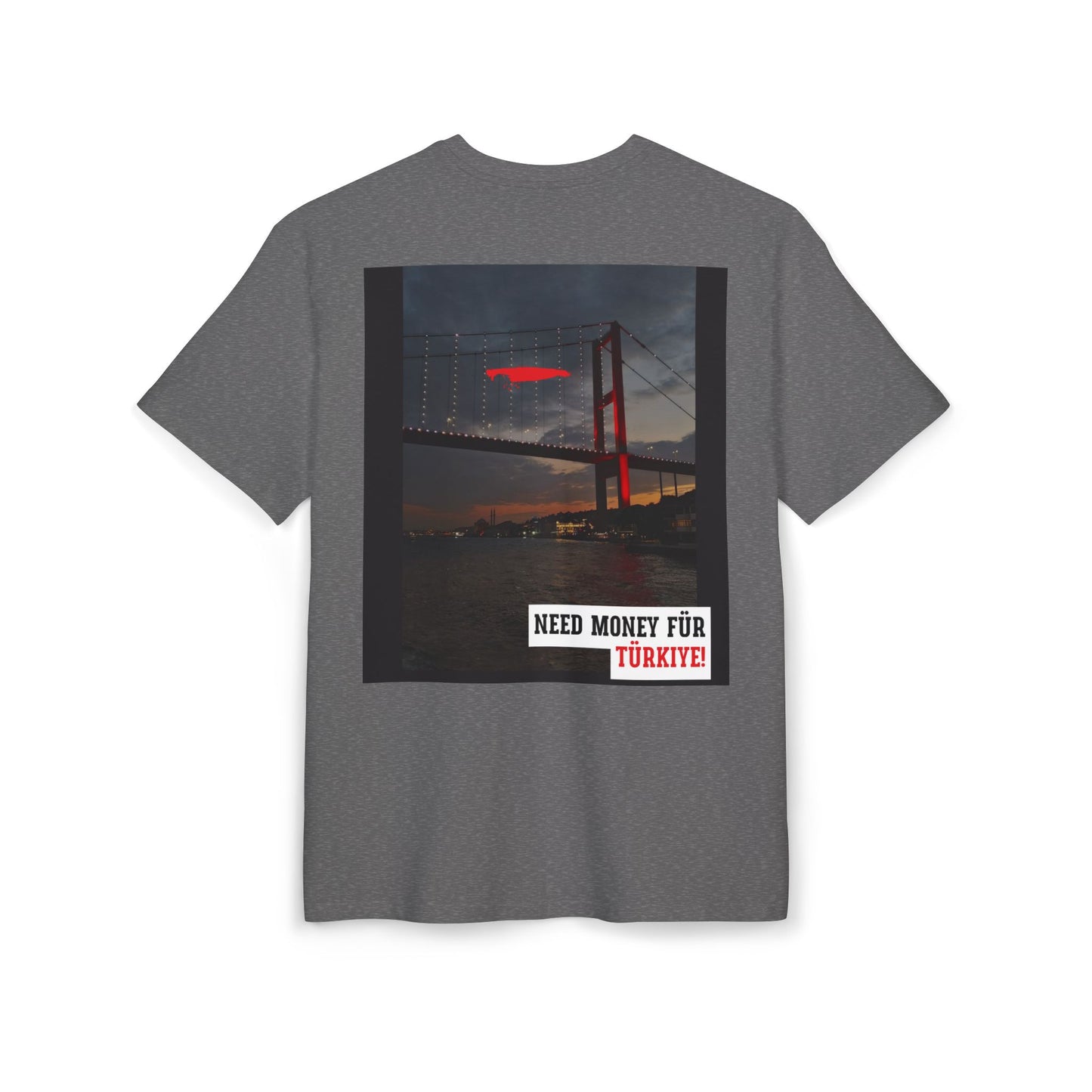 Need Money Für Türkyie Unisex Heavy Oversize T-Shirt