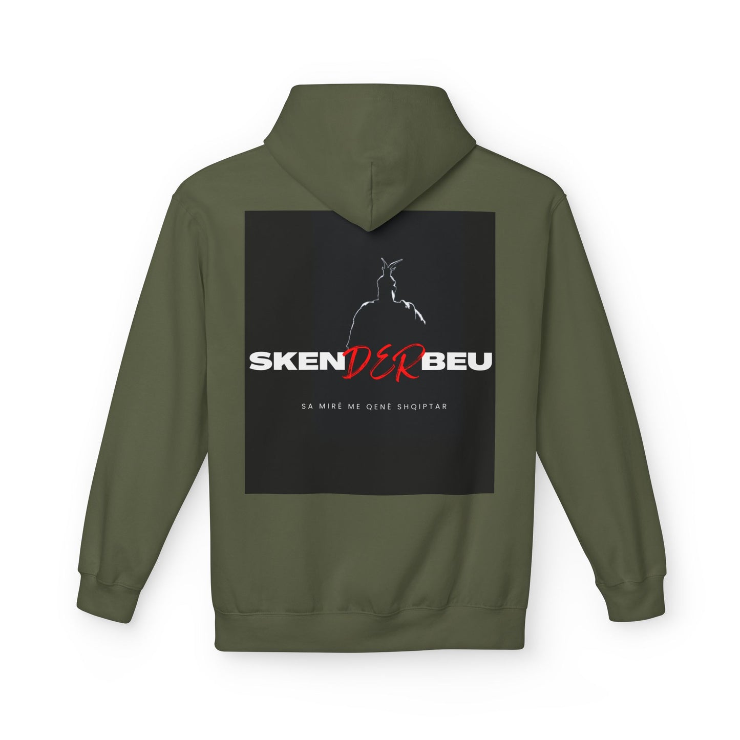 Skenderbeu Unisex Midweight Fleece Hoodie