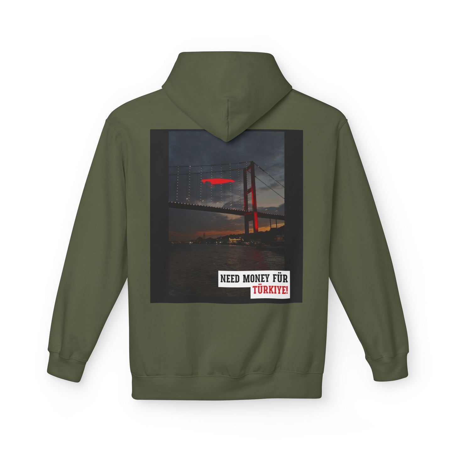 Need Money Für Türkiye Unisex Midweight Fleece Hoodie