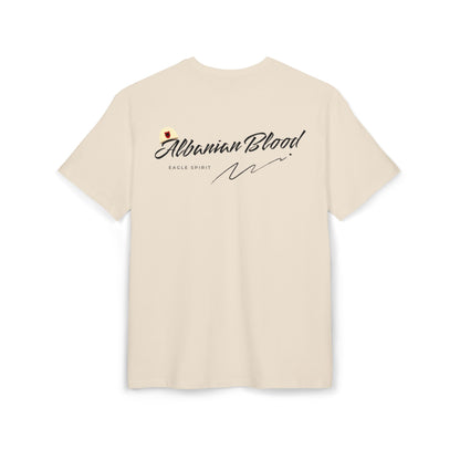 Albanian Blood Unisex Heavy Oversize T-Shirt