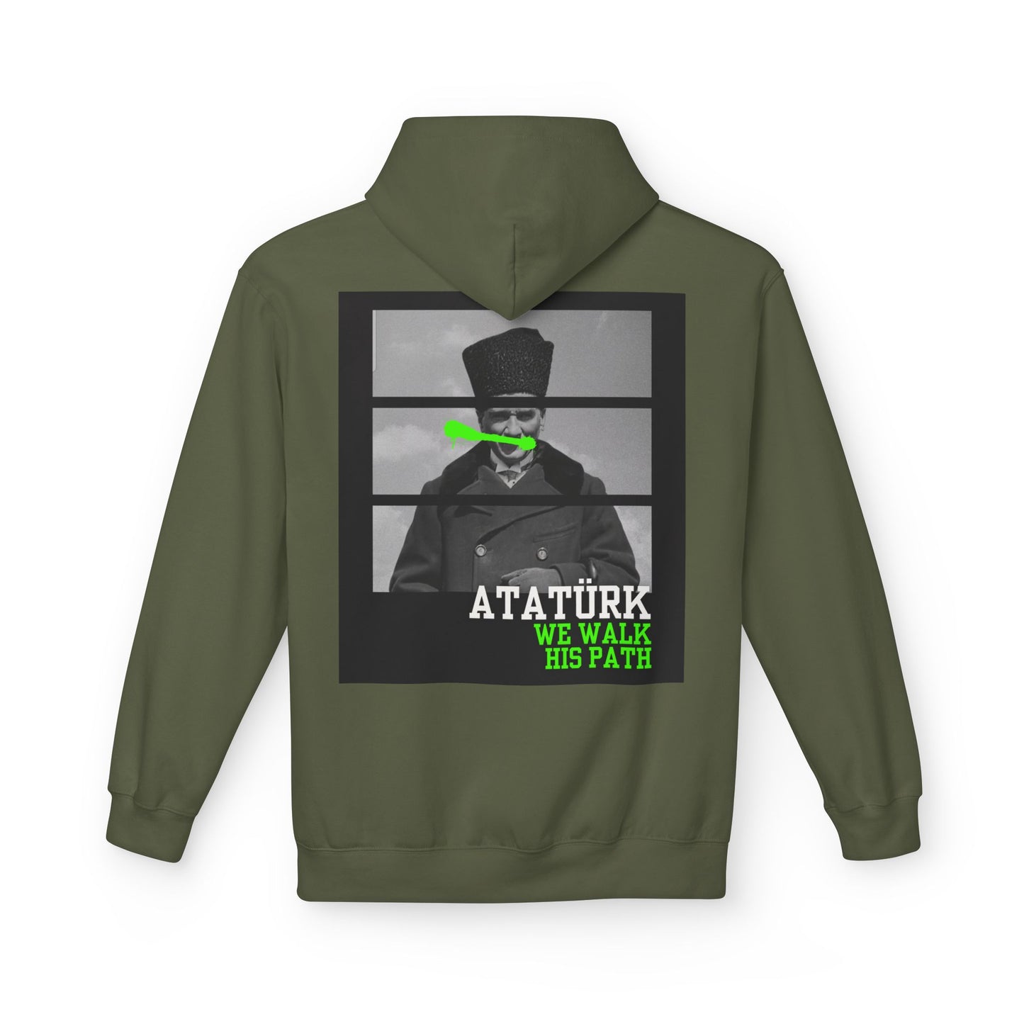 Atatürk Unisex Midweight Fleece Hoodie