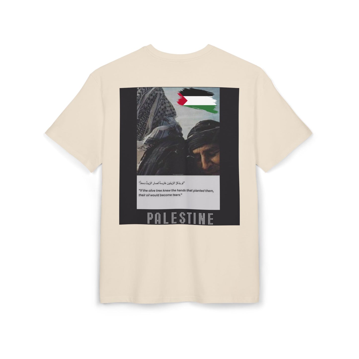 Palestine Country Unisex Heavy Oversize T-Shirt