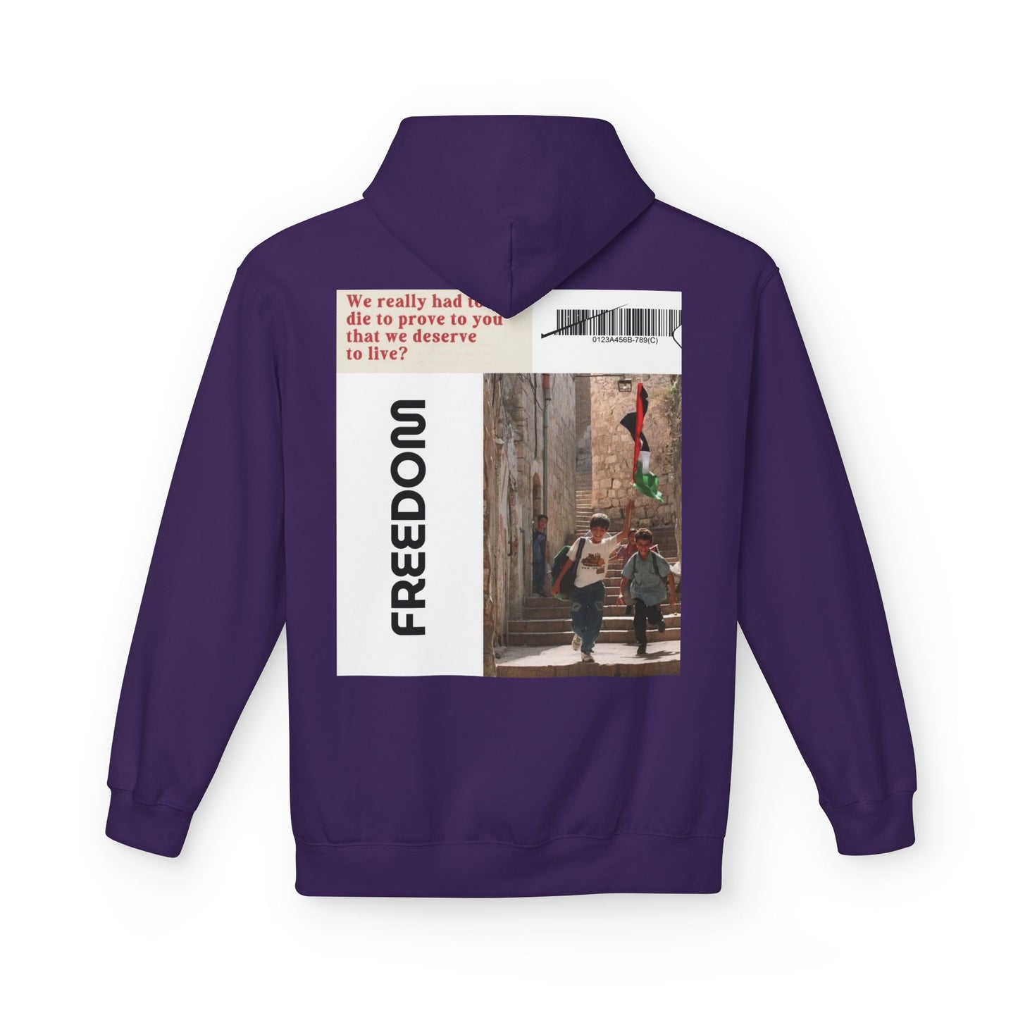 Palestine Freedom Unisex Midweight Fleece Hoodie