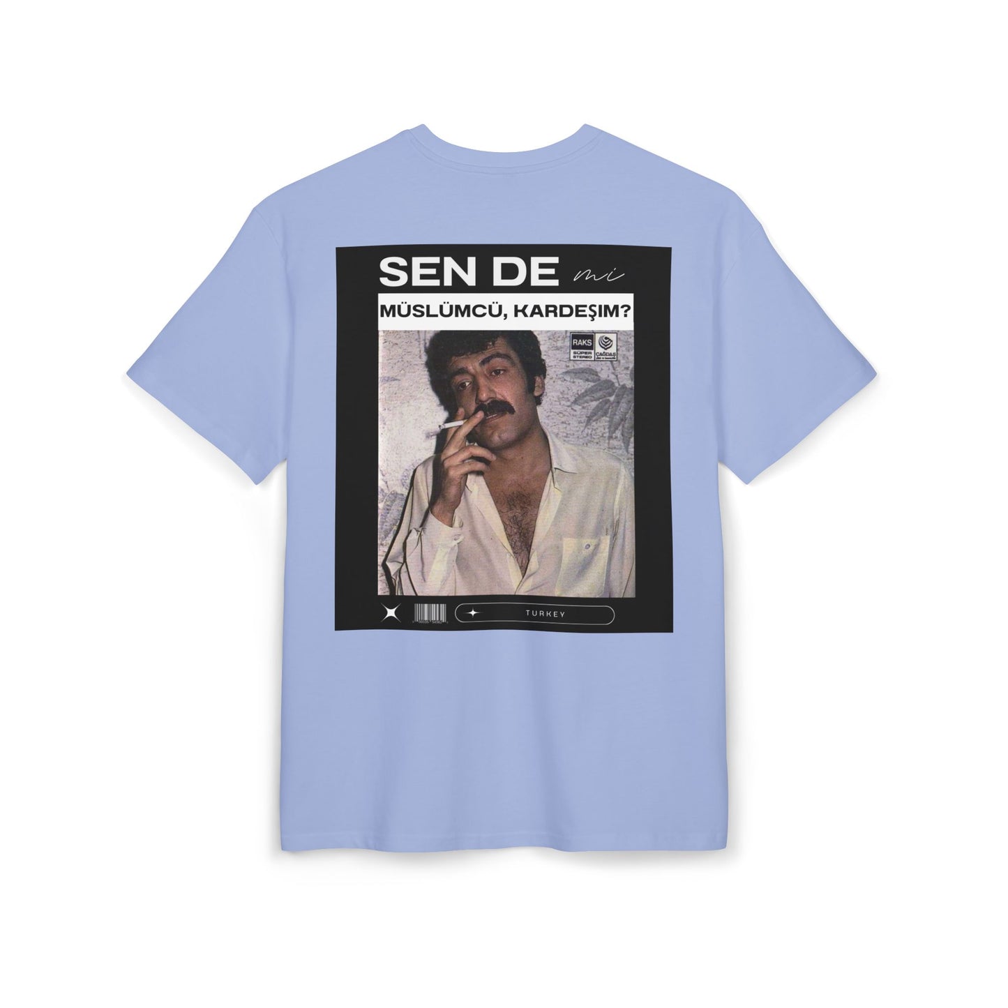 Müslüm Gürses Unisex Heavy Oversize T-Shirt