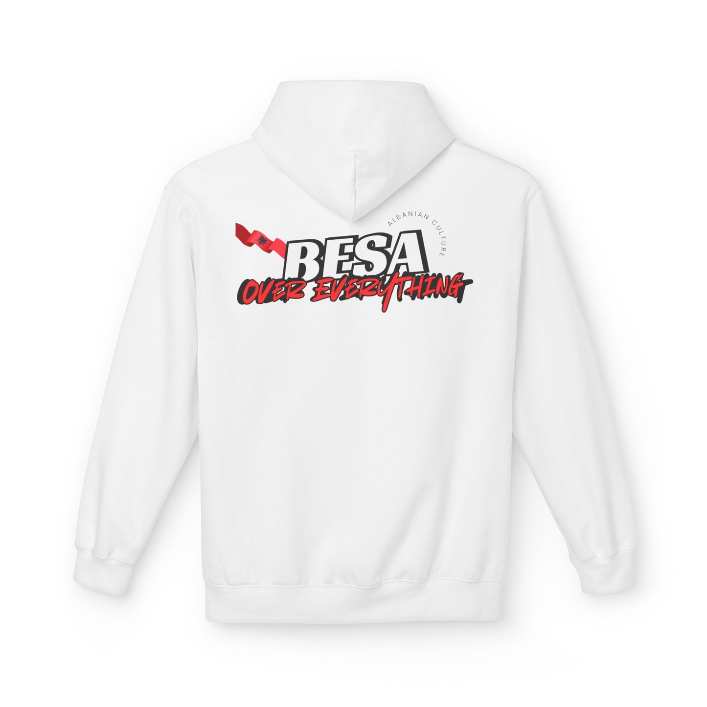 Besa Over Everything Unisex Midweight Fleece Hoodie