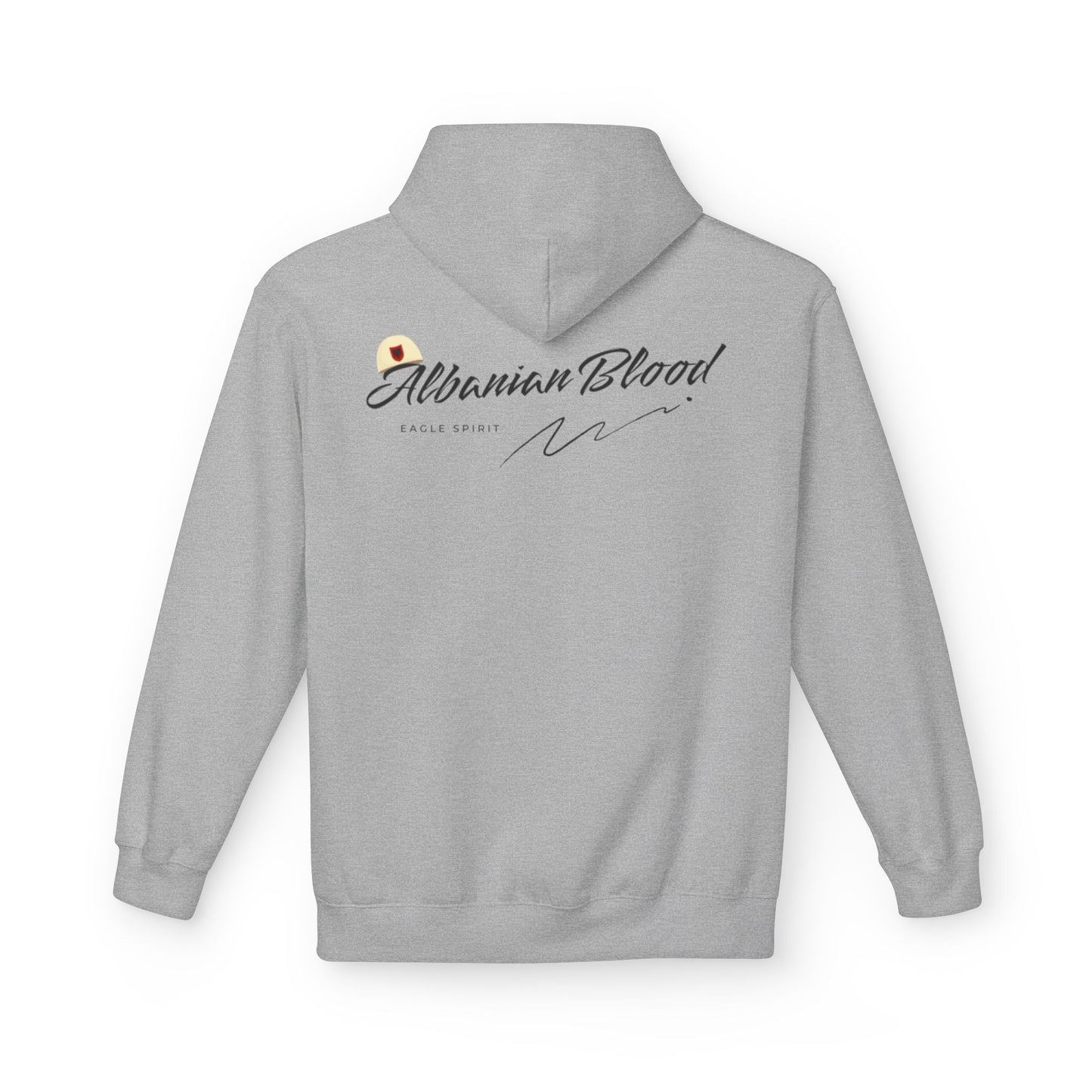 Albanian Blood Unisex Midweight Fleece Hoodie