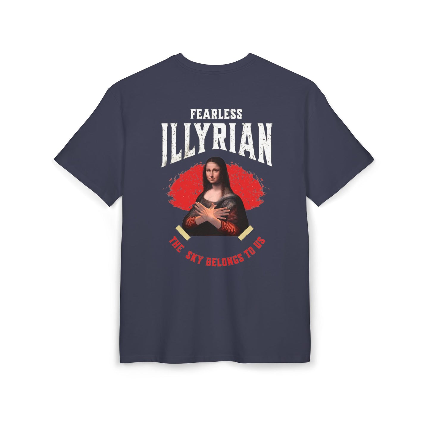 Illyrian Mona Lisa Unisex Oversize T-Shirt