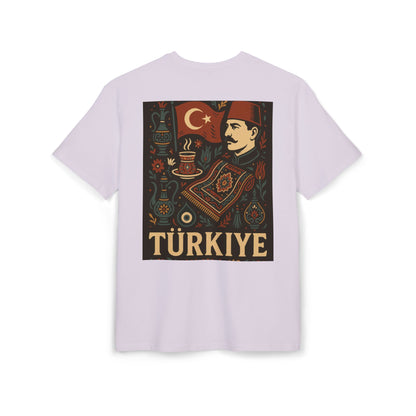 Türkiye Unisex Heavy Oversize T-Shirt