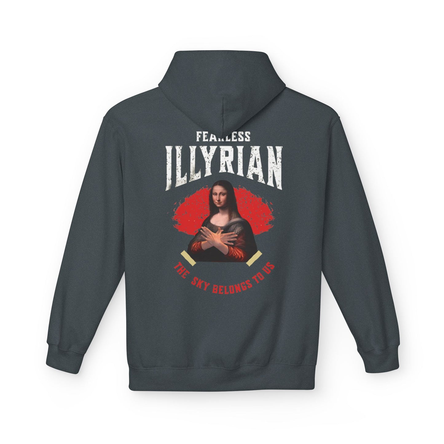 Illyrian Mona Lisa Unisex Midweight Fleece Hoodie