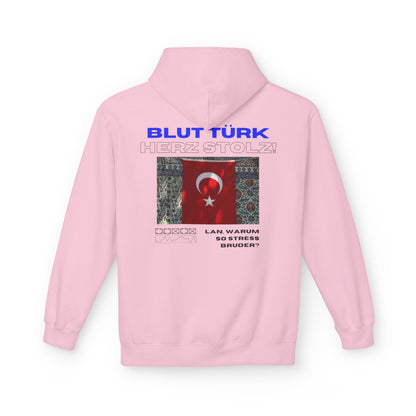 Blut Türk Unisex Midweight Fleece Hoodie