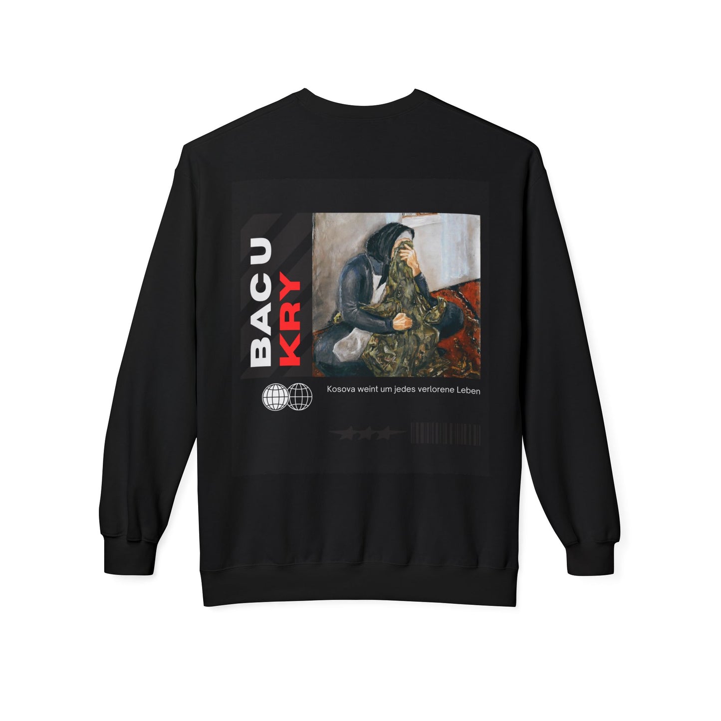 Bac U Kry Unisex Midweight Casual Wear
