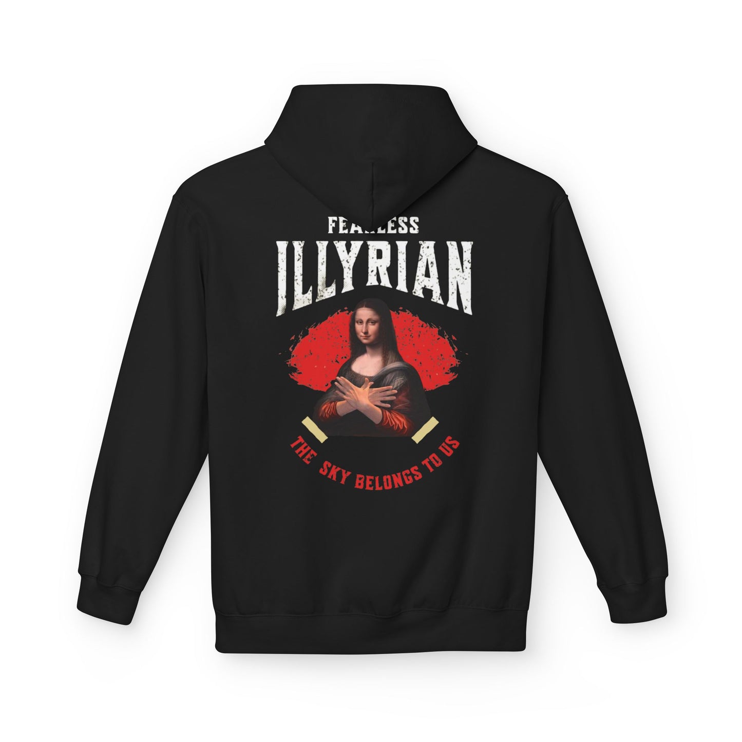 Illyrian Mona Lisa Unisex Midweight Fleece Hoodie