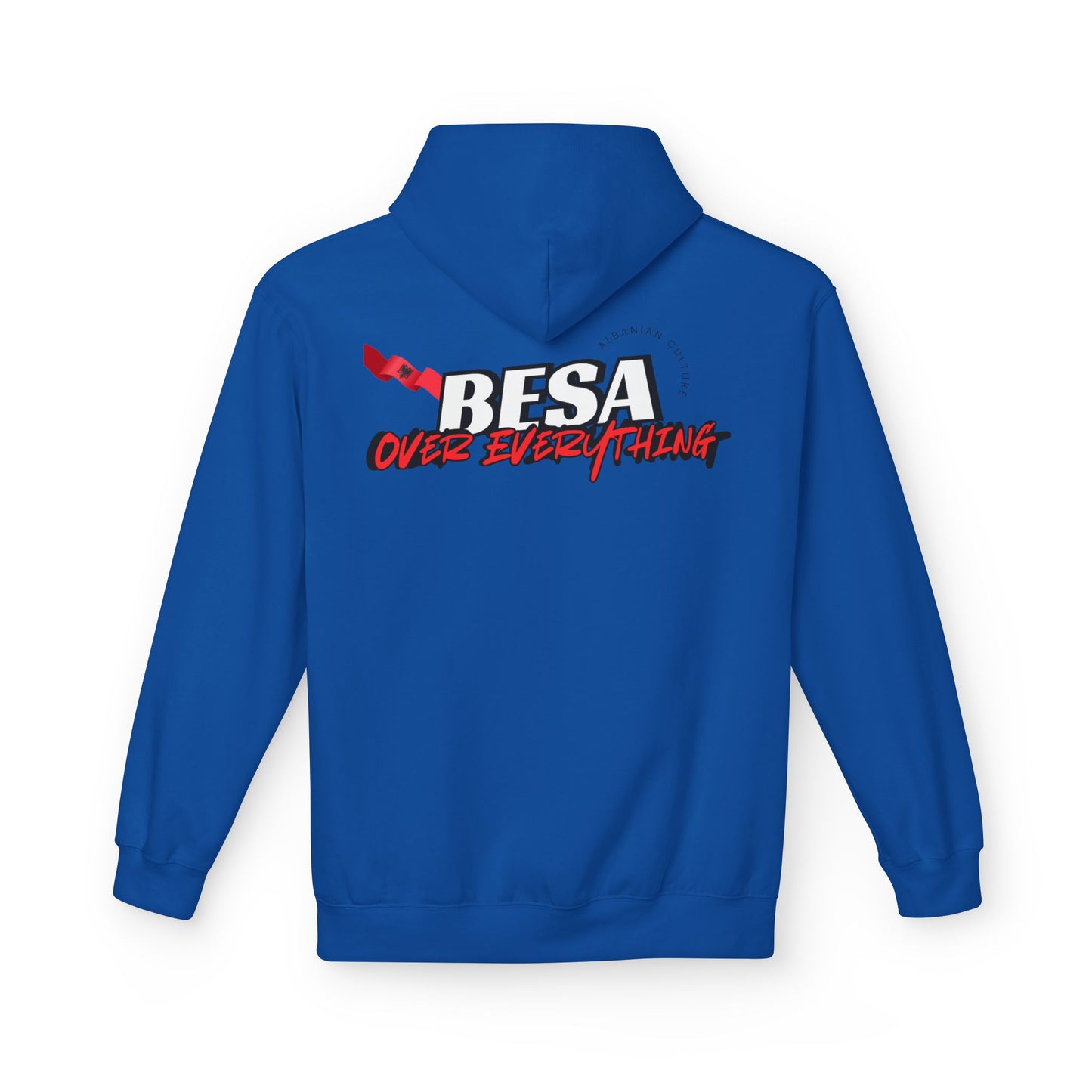 Besa Over Everything Unisex Midweight Fleece Hoodie
