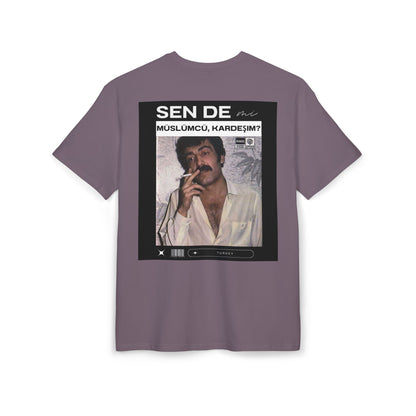 Müslüm Gürses Unisex Heavy Oversize T-Shirt
