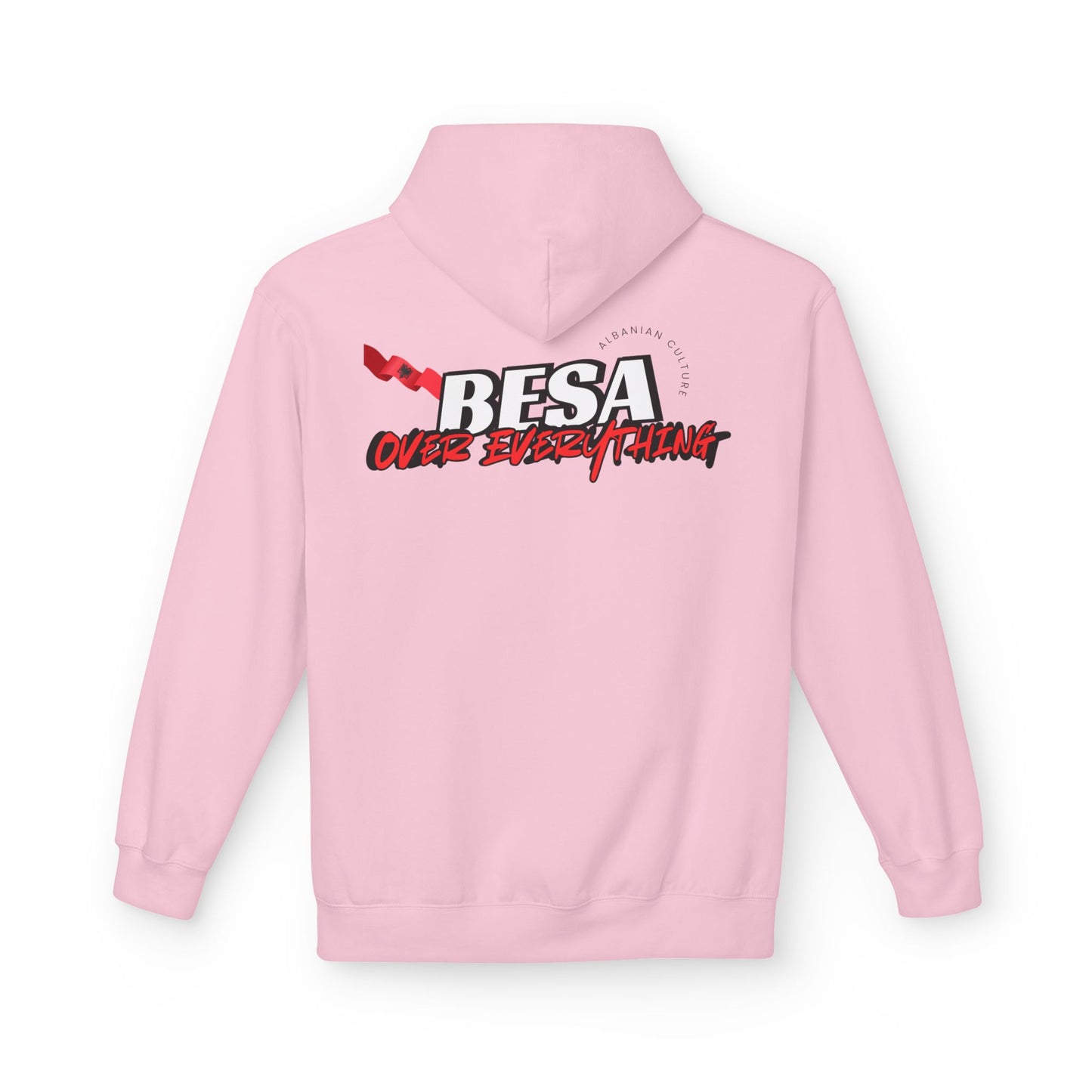 Besa Over Everything Unisex Midweight Fleece Hoodie