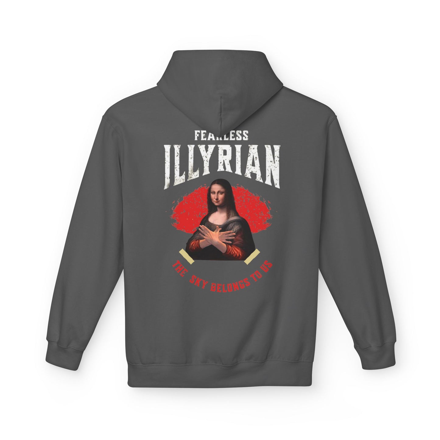 Illyrian Mona Lisa Unisex Midweight Fleece Hoodie