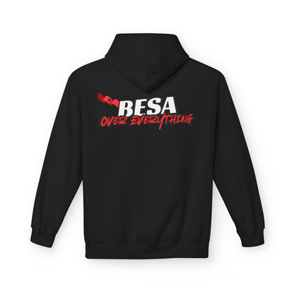 Besa Over Everything Unisex Midweight Fleece Hoodie