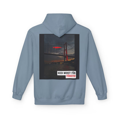 Need Money Für Türkiye Unisex Midweight Fleece Hoodie