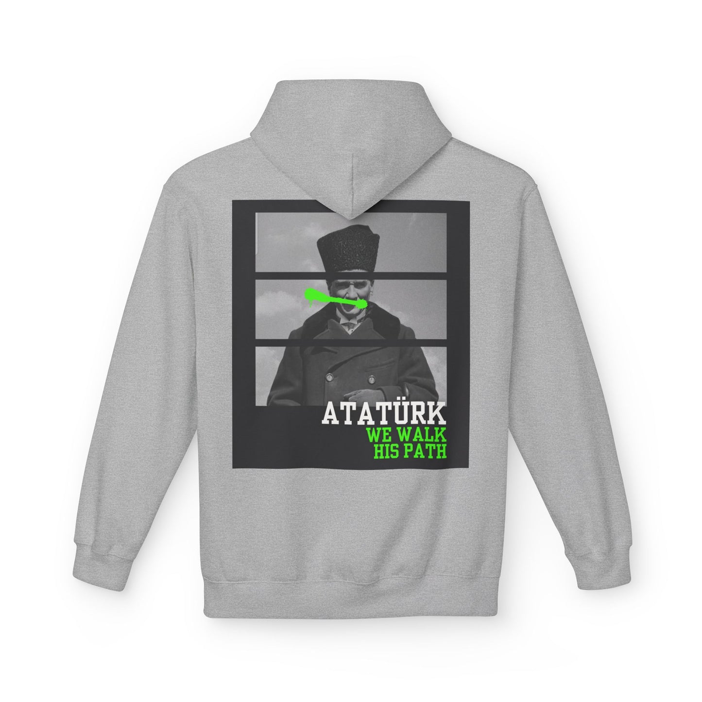 Atatürk Unisex Midweight Fleece Hoodie