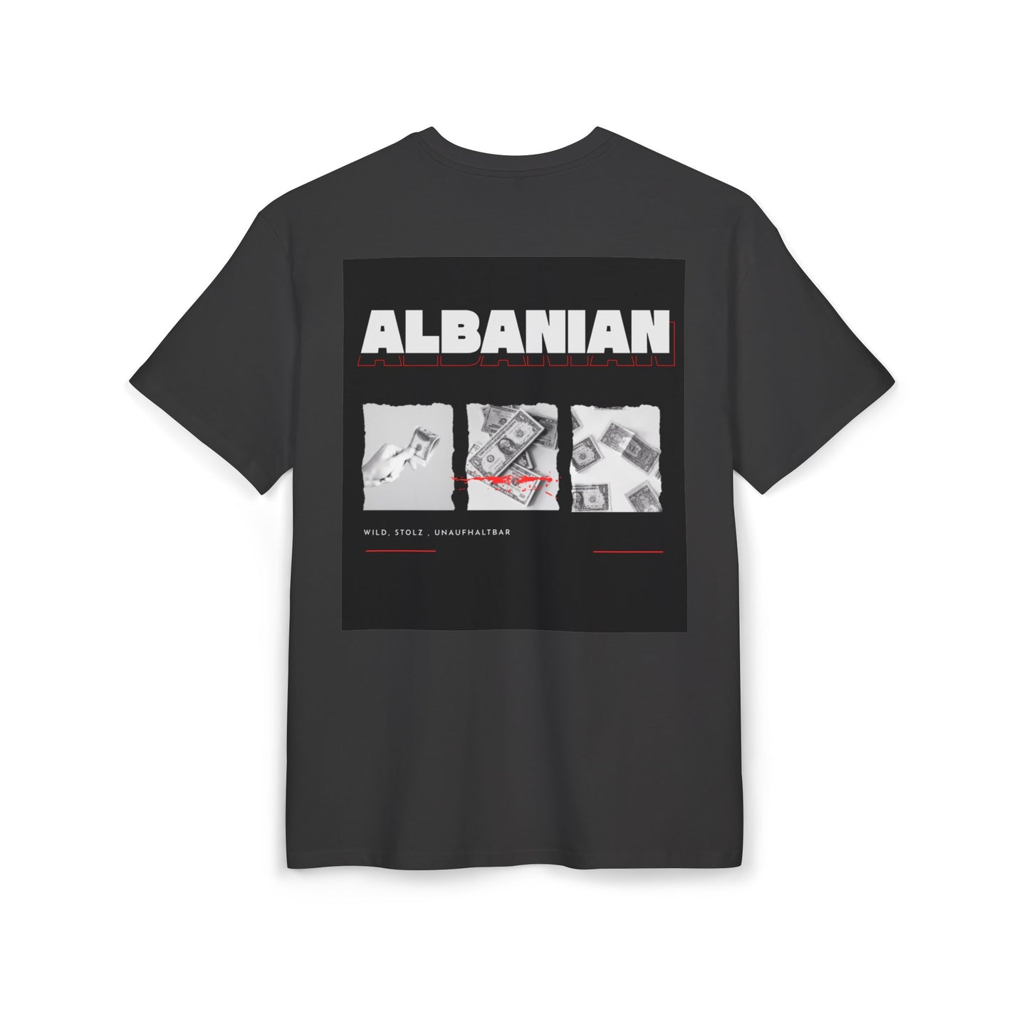 Albanian Money Unisex Heavy Oversize T-Shirt