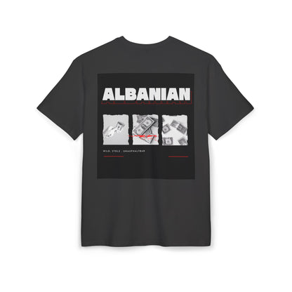 Albanian Money Unisex Heavy Oversize T-Shirt