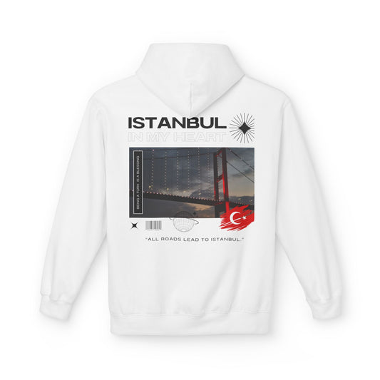 Istanbul Unisex Midweight Fleece Hoodie