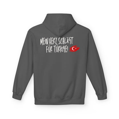 Proud Turkish Unisex Midweight Fleece Hoodie