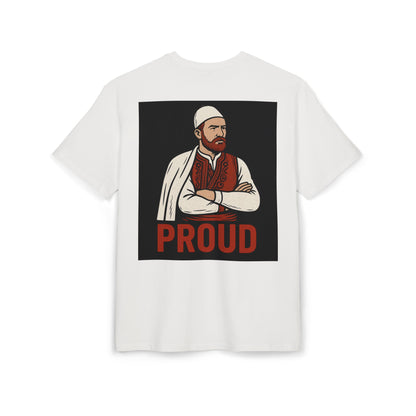 Traditional Albo Unisex Heavy Oversize T-Shirt