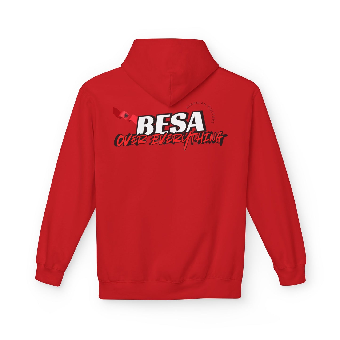 Besa Over Everything Unisex Midweight Fleece Hoodie