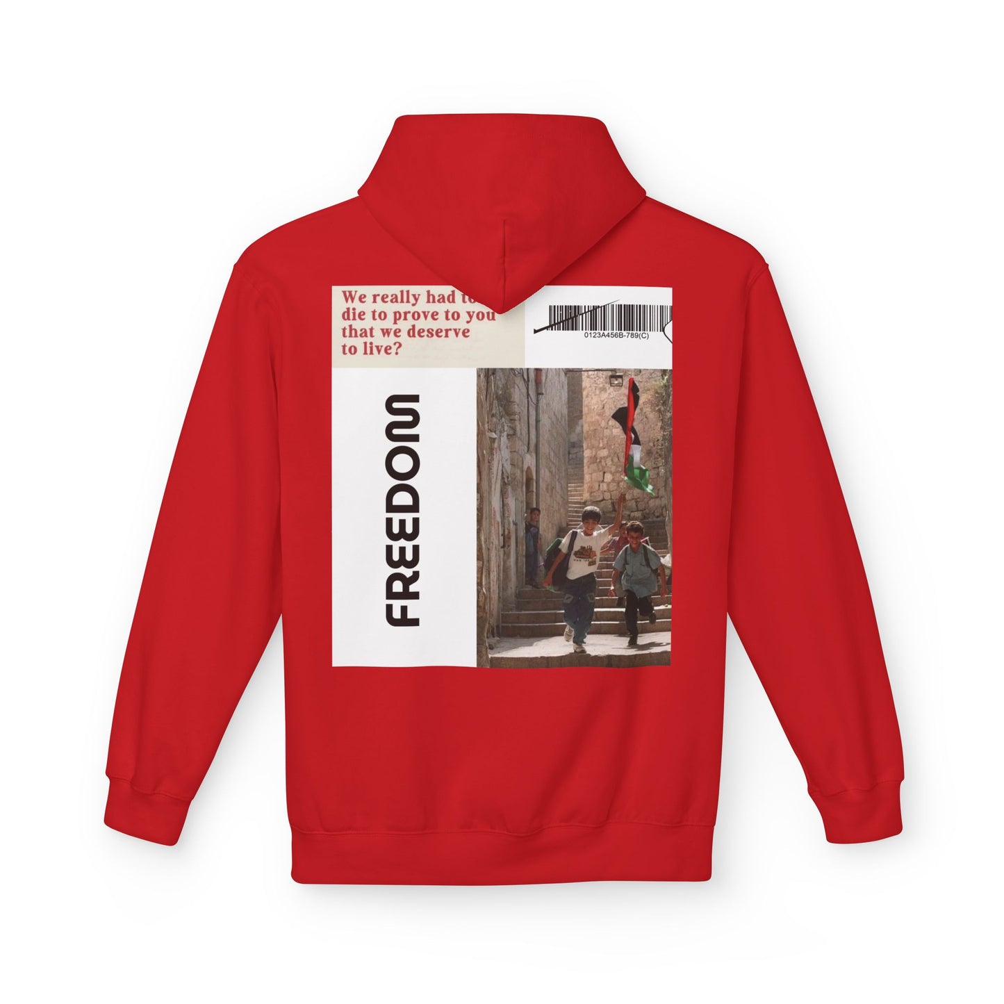Palestine Freedom Unisex Midweight Fleece Hoodie