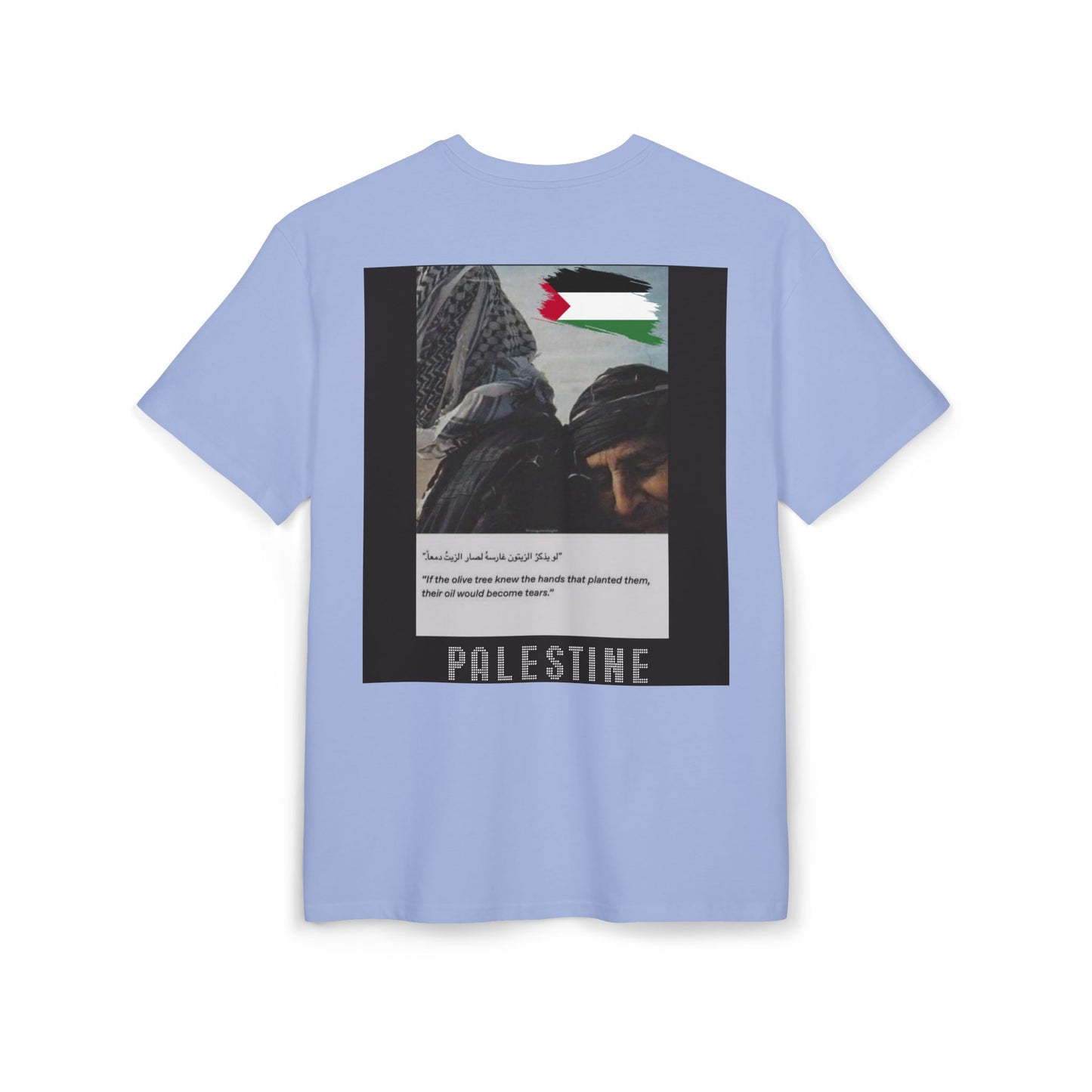 Palestine Country Unisex Heavy Oversize T-Shirt