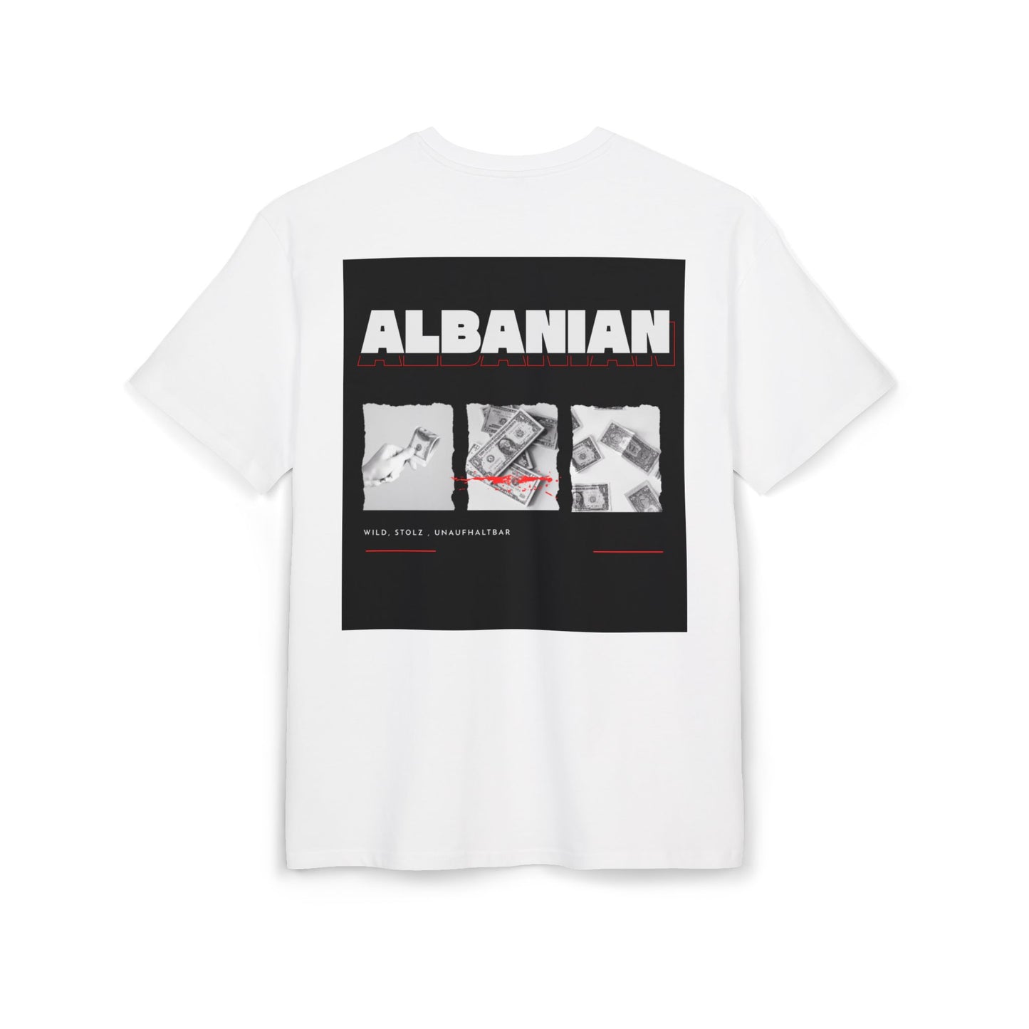 Albanian Money Unisex Heavy Oversize T-Shirt