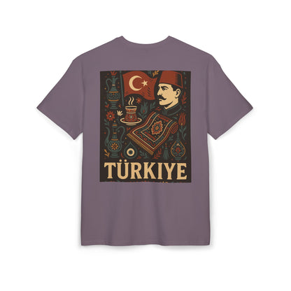 Türkiye Unisex Heavy Oversize T-Shirt