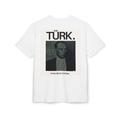 Ataturk Proud Turk Unisex Heavy Oversize T-Shirt