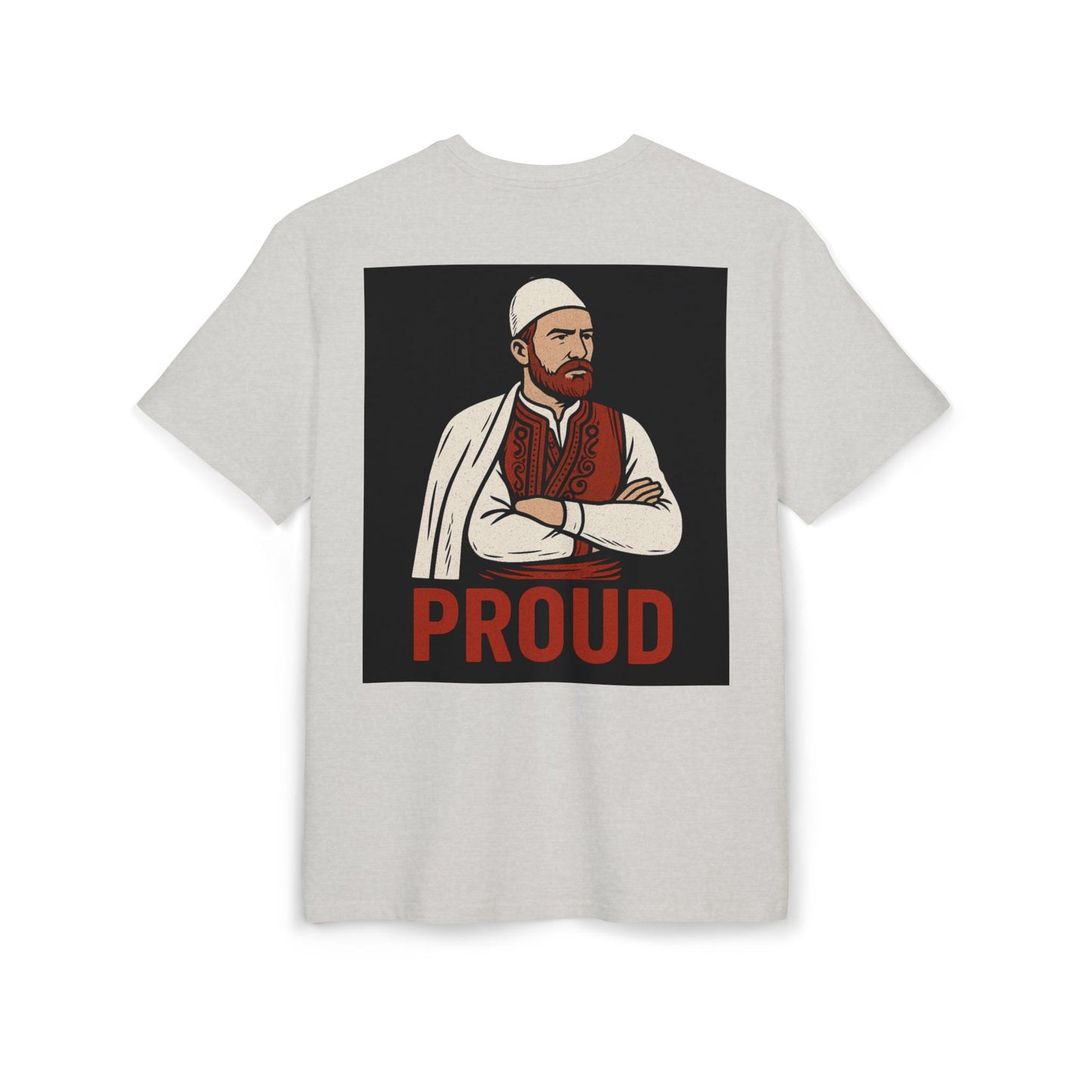 Traditional Albo Unisex Heavy Oversize T-Shirt