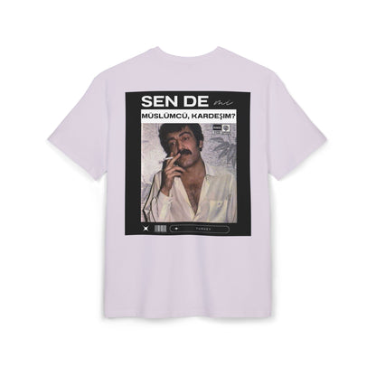 Müslüm Gürses Unisex Heavy Oversize T-Shirt