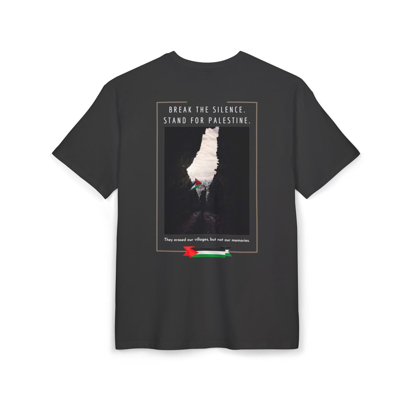 Stand For Palestine Unisex Heavy Oversize T-Shirt