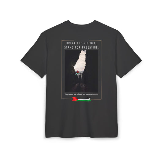 Stand For Palestine Unisex Heavy Oversize T-Shirt