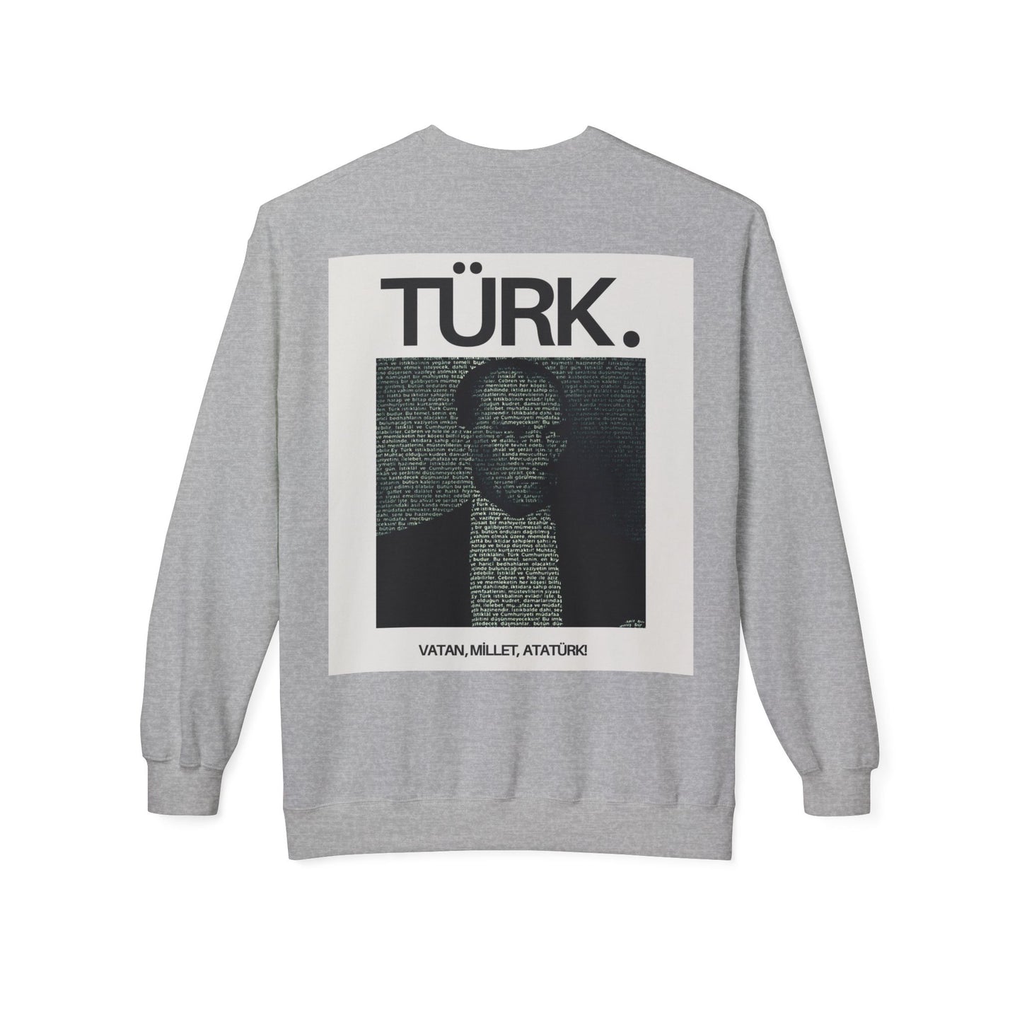 Ataturk Proud Turk Unisex Midweight Casual Wear