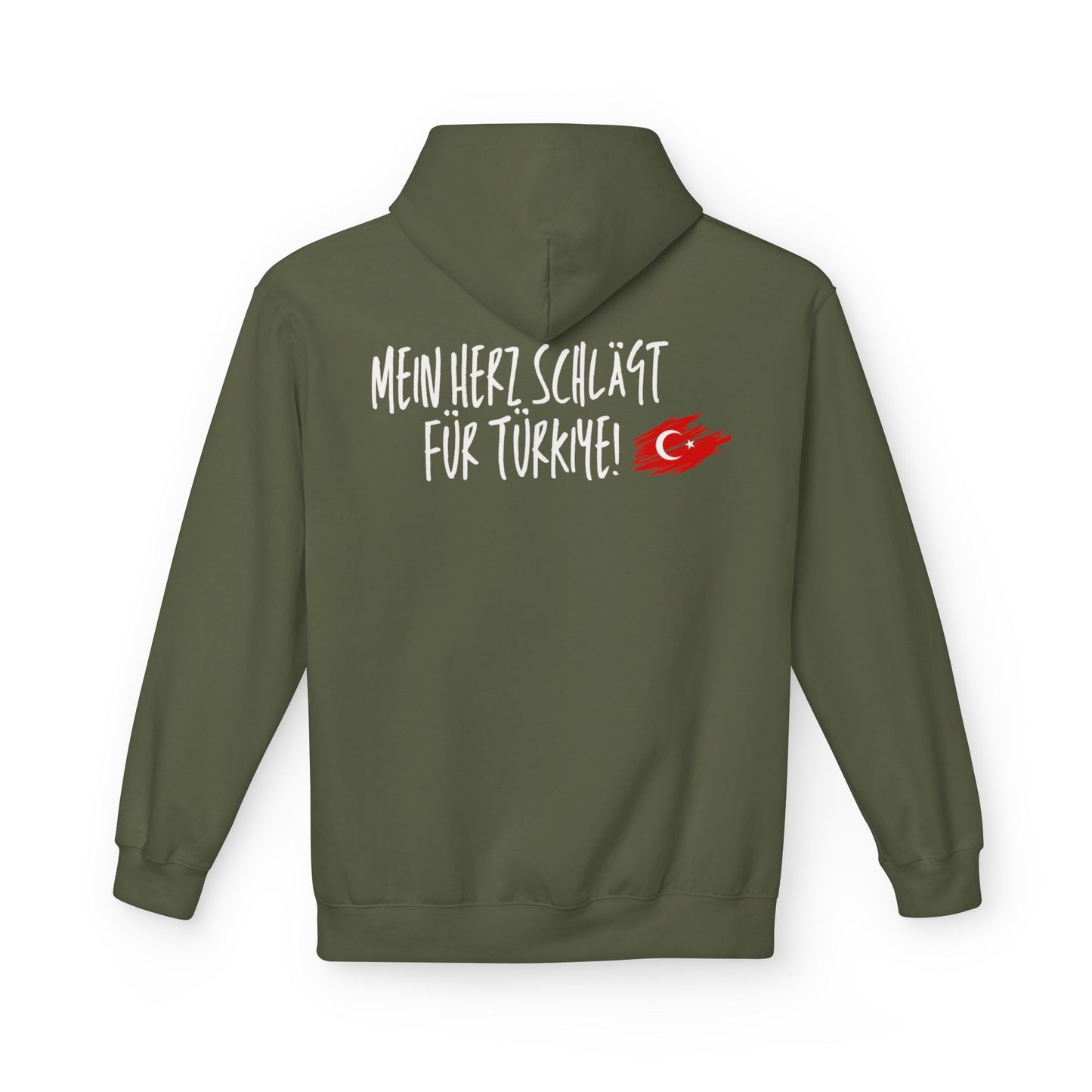Proud Turkish Unisex Midweight Fleece Hoodie