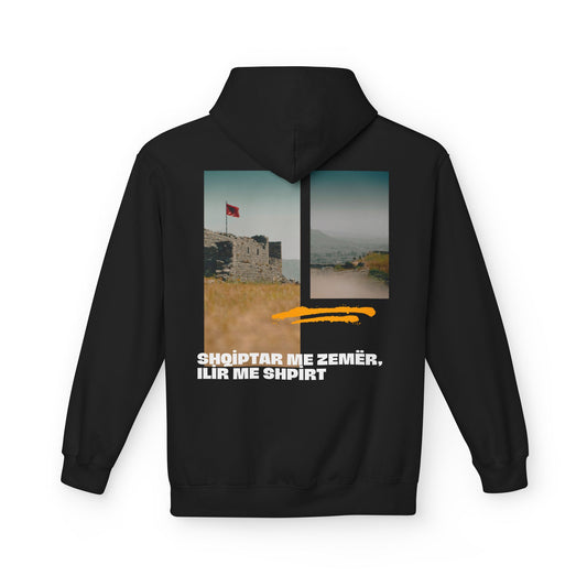 Albanian Land Unisex Midweight Fleece Hoodie