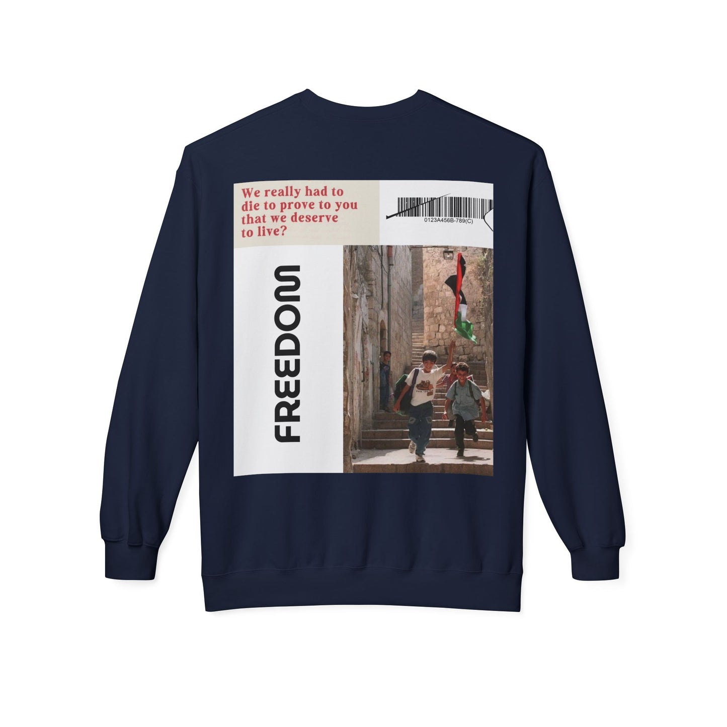 Palestine Freedom Unisex Midweight Casual Wear