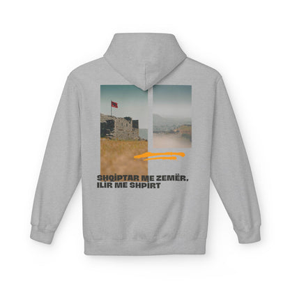 Albanian Land Unisex Midweight Fleece Hoodie