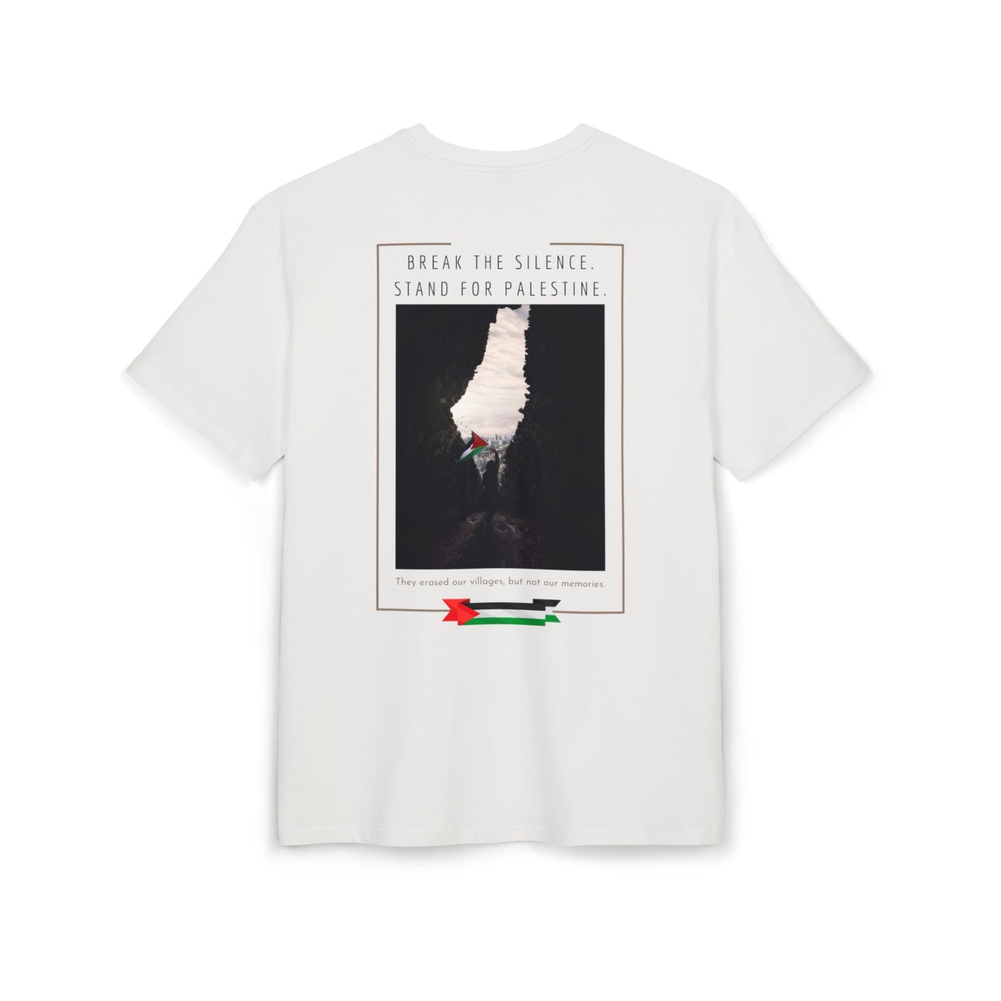 Stand For Palestine Unisex Heavy Oversize T-Shirt