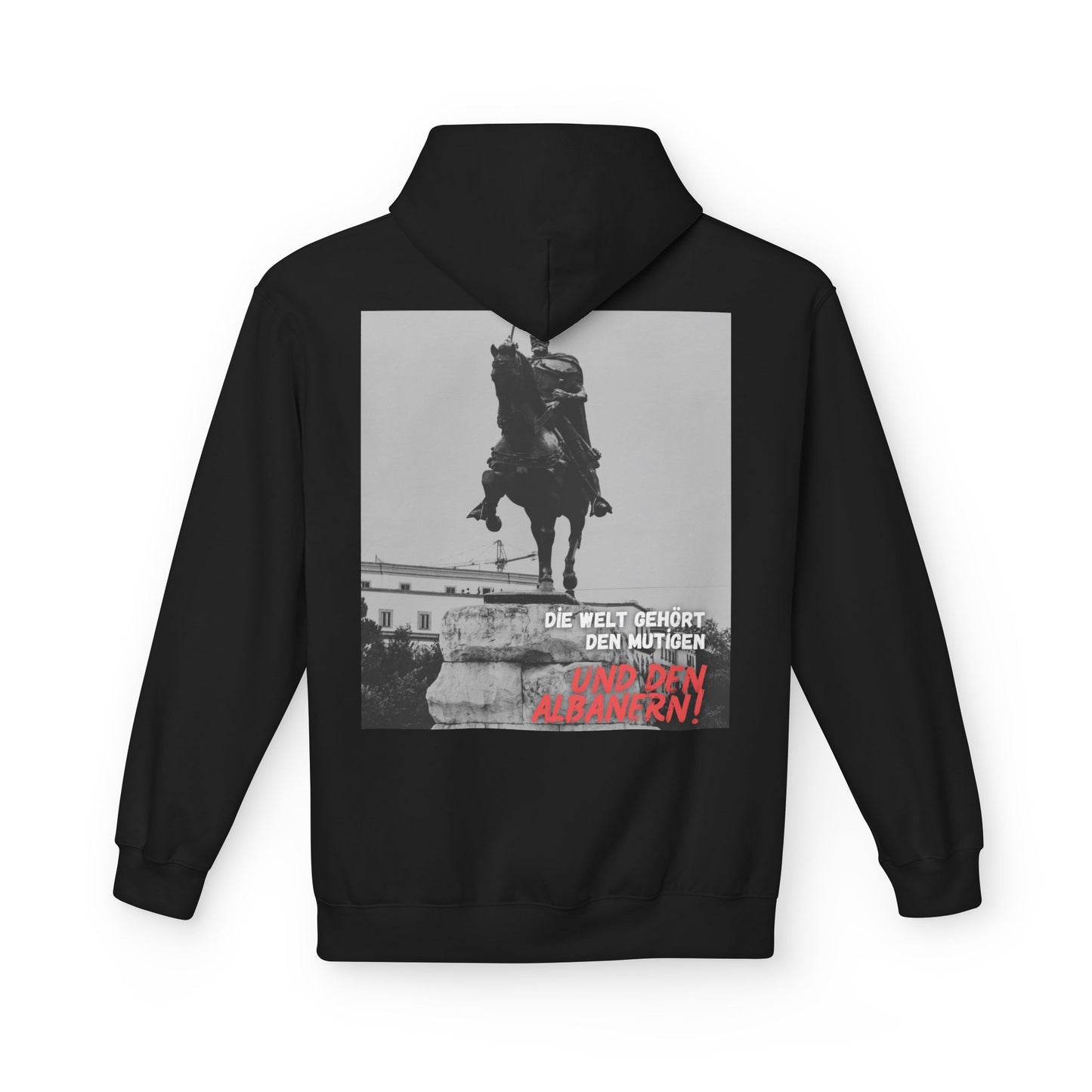 Skenderbeu Unisex Midweight Fleece Hoodie