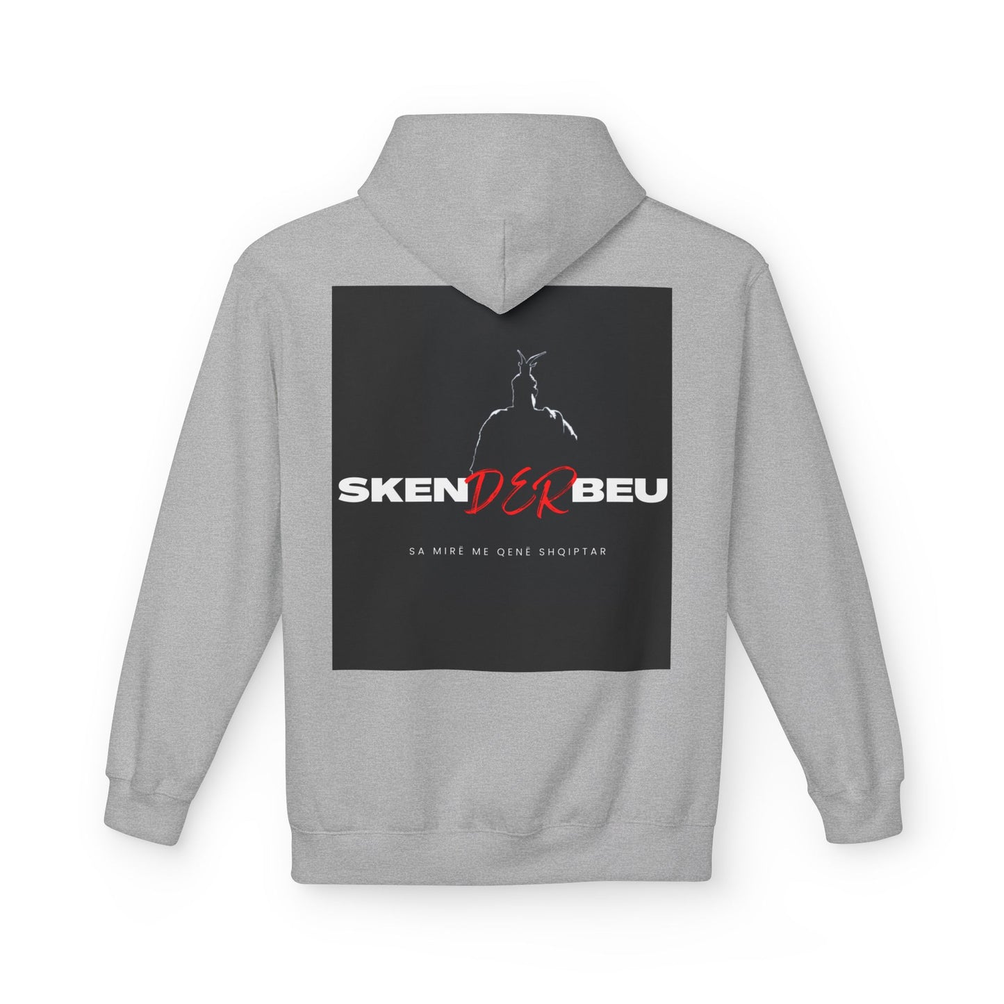 Skenderbeu Unisex Midweight Fleece Hoodie