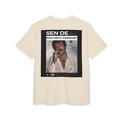 Müslüm Gürses Unisex Heavy Oversize T-Shirt
